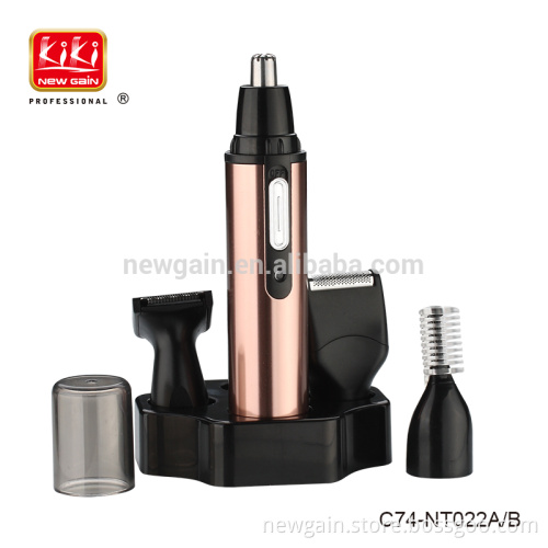 KIKI Men's Rechargeable 4 in 1 with shaver,hair clipper and nose trimmer